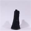 Paul Green Low Heel Pointed Chelsea Boot - Navy Suede